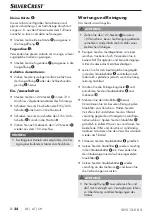 Preview for 37 page of Silvercrest 275076 Operating Instructions Manual