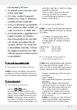 Предварительный просмотр 11 страницы Silvercrest 275109 Operation And Safety Notes