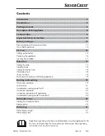 Preview for 4 page of Silvercrest 275170 Operating Instructions Manual