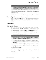 Preview for 62 page of Silvercrest 275170 Operating Instructions Manual