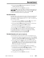 Preview for 110 page of Silvercrest 275170 Operating Instructions Manual