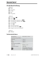 Preview for 133 page of Silvercrest 275170 Operating Instructions Manual