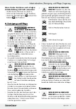 Preview for 11 page of Silvercrest 275409 Operating Instructions  And Safety Advice