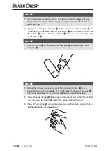 Предварительный просмотр 123 страницы Silvercrest 275423 Operating Instructions Manual