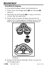 Предварительный просмотр 106 страницы Silvercrest 275652 Operating Instructions Manual