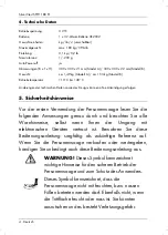 Preview for 6 page of Silvercrest 275653 Operating Instructions And Safety Instructions