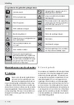 Preview for 32 page of Silvercrest 275689 Operating Instructions  And Safety Advice