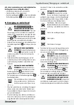 Preview for 37 page of Silvercrest 275689 Operating Instructions  And Safety Advice