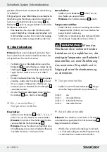 Preview for 44 page of Silvercrest 275689 Operating Instructions  And Safety Advice