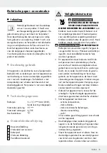 Предварительный просмотр 15 страницы Silvercrest 275736 Operation And Safety Notes