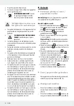 Предварительный просмотр 16 страницы Silvercrest 275736 Operation And Safety Notes