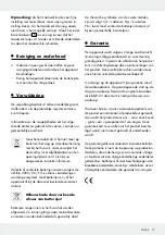 Предварительный просмотр 17 страницы Silvercrest 275736 Operation And Safety Notes