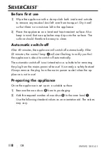 Preview for 11 page of Silvercrest 275897 Operating Instructions Manual