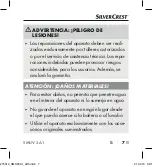 Preview for 10 page of Silvercrest 275914 Operating Instructions Manual