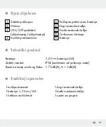 Предварительный просмотр 21 страницы Silvercrest 276646 Operation And Safety Notes Translation Of Original Operating Instructions