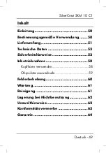 Preview for 51 page of Silvercrest 276756 Operating Instructions And Safety Instructions