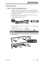 Предварительный просмотр 17 страницы Silvercrest 277031 Assembly Instructions Manual