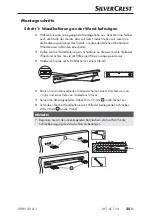 Предварительный просмотр 27 страницы Silvercrest 277031 Assembly Instructions Manual