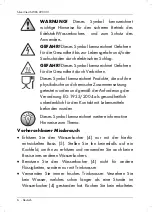 Preview for 8 page of Silvercrest 277065 Operating Instructions And Safety Instructions