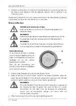 Preview for 14 page of Silvercrest 277065 Operating Instructions And Safety Instructions