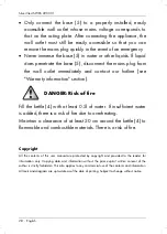 Preview for 30 page of Silvercrest 277065 Operating Instructions And Safety Instructions