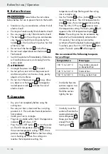 Preview for 10 page of Silvercrest 277701 Operation And Safety Notes