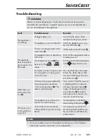 Preview for 20 page of Silvercrest 277706 Operating Instructions Manual