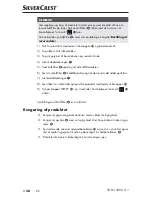 Preview for 41 page of Silvercrest 277706 Operating Instructions Manual