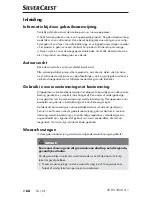 Preview for 71 page of Silvercrest 277706 Operating Instructions Manual