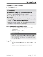 Preview for 100 page of Silvercrest 277706 Operating Instructions Manual