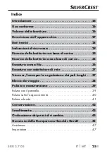 Preview for 29 page of Silvercrest 277761 Operating Instructions Manual