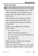 Preview for 81 page of Silvercrest 277761 Operating Instructions Manual