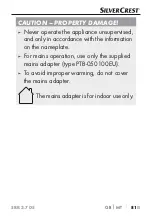 Preview for 85 page of Silvercrest 277761 Operating Instructions Manual