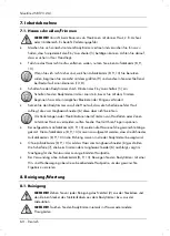 Предварительный просмотр 62 страницы Silvercrest 277762 Operating Instructions And Safety Instructions