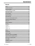 Preview for 44 page of Silvercrest 278854 Operating Instructions Manual