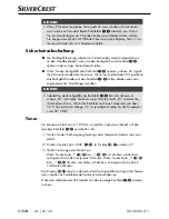 Preview for 115 page of Silvercrest 278854 Operating Instructions Manual