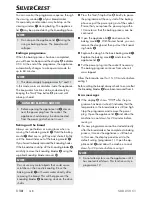 Preview for 15 page of Silvercrest 278855 Operating Instructions Manual