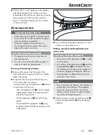 Preview for 16 page of Silvercrest 278855 Operating Instructions Manual