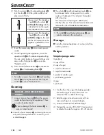 Предварительный просмотр 9 страницы Silvercrest 278962 Operating Instructions Manual