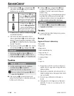 Предварительный просмотр 17 страницы Silvercrest 278962 Operating Instructions Manual