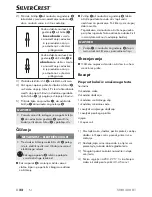 Предварительный просмотр 25 страницы Silvercrest 278962 Operating Instructions Manual