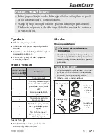 Предварительный просмотр 40 страницы Silvercrest 278962 Operating Instructions Manual