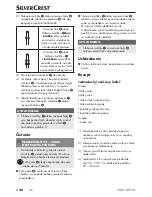 Предварительный просмотр 41 страницы Silvercrest 278962 Operating Instructions Manual