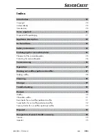 Preview for 22 page of Silvercrest 278964 Operating Instructions Manual