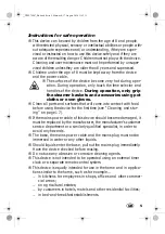 Preview for 7 page of Silvercrest 279047 Operating Instructions Manual