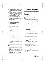 Preview for 19 page of Silvercrest 279047 Operating Instructions Manual