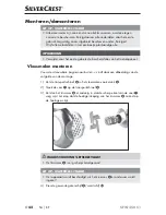 Предварительный просмотр 45 страницы Silvercrest 279085 Operating Instructions Manual