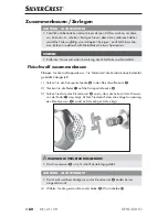 Предварительный просмотр 63 страницы Silvercrest 279085 Operating Instructions Manual