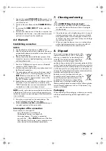 Preview for 39 page of Silvercrest 279319 Operating Instructions Manual