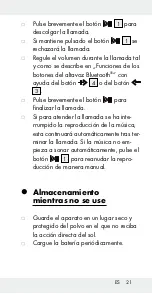 Preview for 21 page of Silvercrest 279324 Operation And Safety Notes